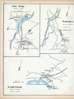 Falls Village, Washington, Lakeville, Connecticut State Atlas 1893